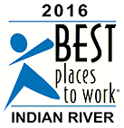 2016 Best Places to work in Indian River County - Logo