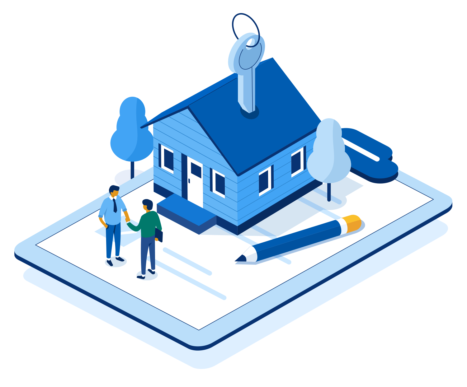Illustration of a house